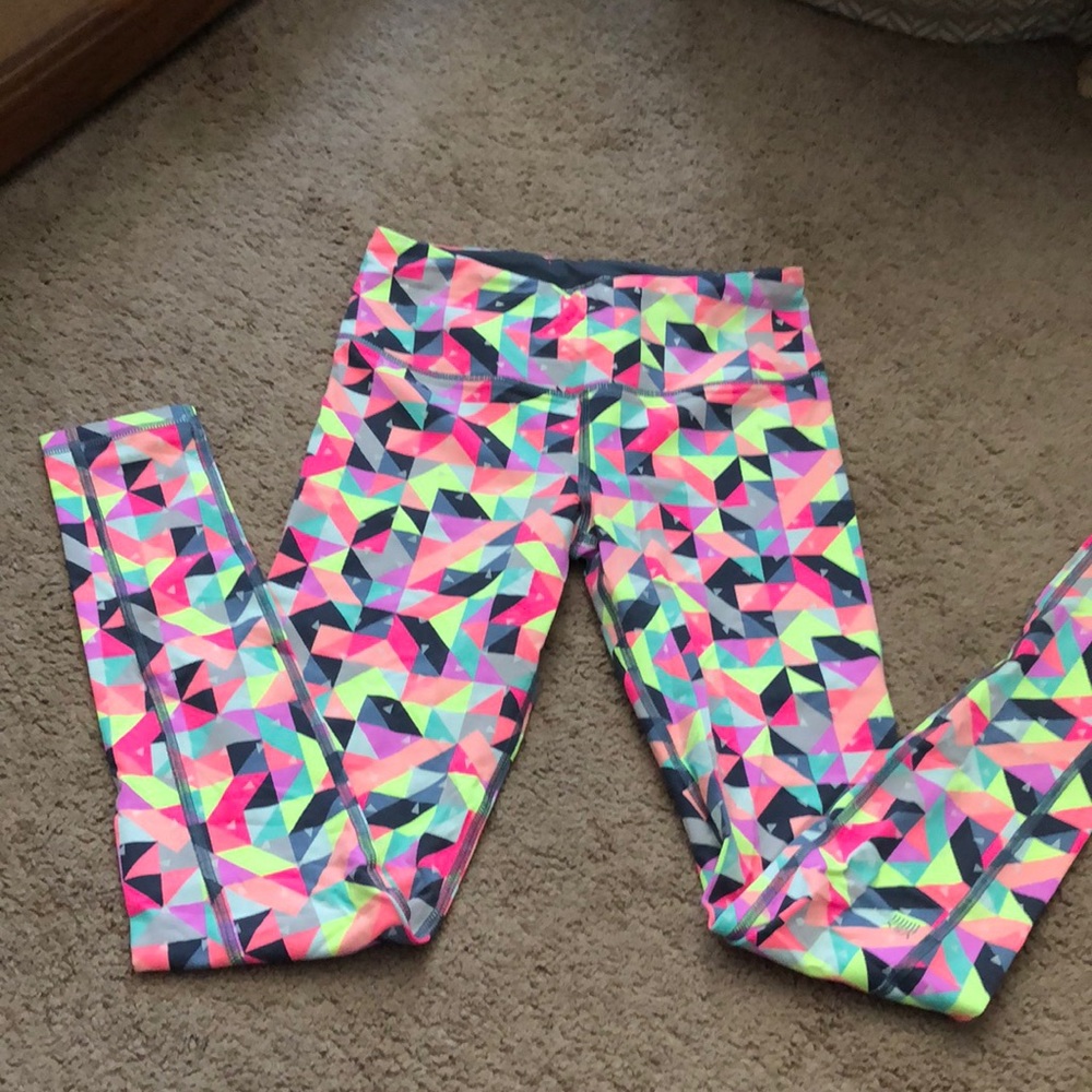 VSX MULTICOLORED WORKOUT LEGGINGS XS